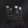 StarTech.com 10ft (3m) DisplayPort ja USB 5Gbps KVM-kaabel, 4K 60Hz, universaalselt ühilduv DP 1.2/USB 3.0 kombokaabel KVM-lülititele