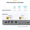 StarTech.com kolme monitoriga USB-C dokkimisjaam, 140 W sülearvuti laadimisdokk MacBook Pro ja Windows jaoks, 4K 60 Hz HDMI või DisplayPort, TAA