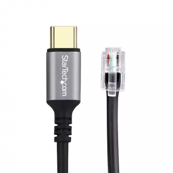 StarTech.com UR9-HEADSET-ADAPTER kaabli soovahetaja USB-C RJ-9 Must