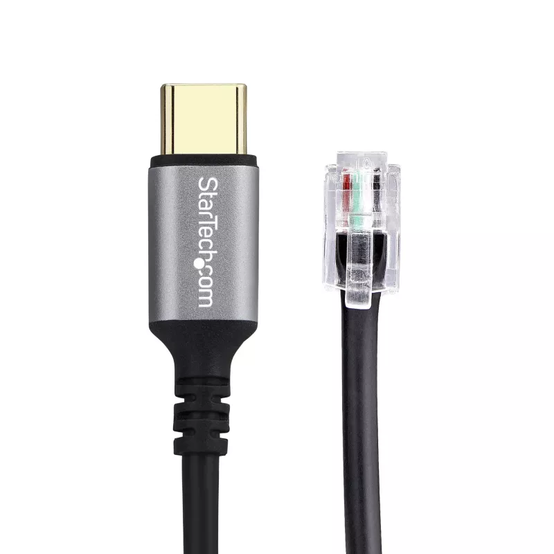 StarTech.com UR9-HEADSET-ADAPTER kaabli soovahetaja USB-C RJ-9 Must