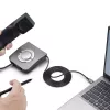 StarTech.com UR9-HEADSET-ADAPTER kaabli soovahetaja USB-C RJ-9 Must