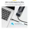 StarTech.com UR9-HEADSET-ADAPTER kaabli soovahetaja USB-C RJ-9 Must