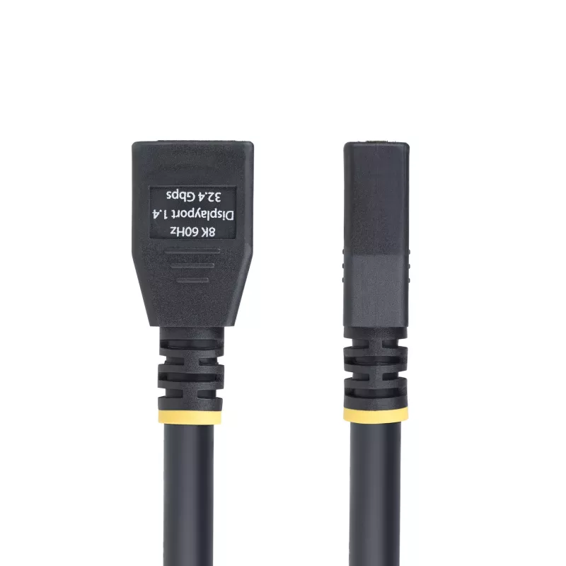 StarTech.com 10ft (3m) DisplayPort 1.4 pikenduskaabel, DP 1.4 pordisäästukaabel, 8K 60Hz, DP isane/emane pikendusadapteri juhe, DisplayPorti pikenduskaabel, TPE ümbris, I/E