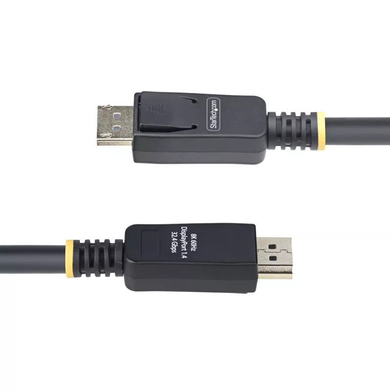 StarTech.com 10ft (3m) DisplayPort 1.4 pikenduskaabel, DP 1.4 pordisäästukaabel, 8K 60Hz, DP isane/emane pikendusadapteri juhe, DisplayPorti pikenduskaabel, TPE ümbris, I/E