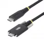 StarTech.com 10ft (3m) USB-C laadimiskaabel, vastupidav ja ülipaindlik, külgkruvilukuga, 240W (5A) PD EPR, USB 2.0 sülearvuti laadimiskaabel, USB-IF sertifitseeritud, töökindel USB-C laadimisjuhe