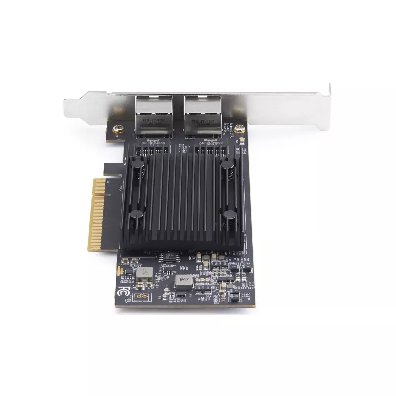 StarTech.com 2-pordiline PCIe 10Gb Ethernet-võrgukaart, 10GbE võrguliideskaart, Broadcom BCM57416 kiibistik, kahe RJ45 10GBase-T/Gigabiti pordiga, NIC-kaart, TAA
