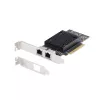 StarTech.com 2-pordiline PCIe 10Gb Ethernet-võrgukaart, 10GbE võrguliideskaart, Broadcom BCM57416 kiibistik, kahe RJ45 10GBase-T/Gigabiti pordiga, NIC-kaart, TAA