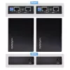 StarTech.com VDSL2 Etherneti pikenduskomplekt ühe paarilise juhtme kaudu, kuni 0,6 miili (1 km) pikamaa LAN repiiter telefoniliini/CAT5e/CAT6 kaudu, kuni 300 Mbit/s, asendus seadmele 110VDSLEXTEU - TAA