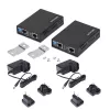 StarTech.com VDSL2 Etherneti pikenduskomplekt ühe paarilise juhtme kaudu, kuni 0,6 miili (1 km) pikamaa LAN repiiter telefoniliini/CAT5e/CAT6 kaudu, kuni 300 Mbit/s, asendus seadmele 110VDSLEXTEU - TAA