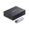 StarTech.com Gigabit Ethernet vask-kiudmeediumimuundur, SM LC, 20 km, 10/100/1000 Mbit/s, RJ45-LC, täismetallist, 9K jumbokaadrid, TAA-ühilduv