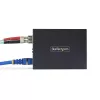 StarTech.com Gigabit Ethernet vask-kiudmeediumimuundur, SM LC, 20 km, 10/100/1000 Mbit/s, RJ45-LC, täismetallist, 9K jumbokaadrid, TAA-ühilduv