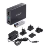 StarTech.com Gigabit Ethernet vask-kiudmeediumimuundur, SM LC, 20 km, 10/100/1000 Mbit/s, RJ45-LC, täismetallist, 9K jumbokaadrid, TAA-ühilduv