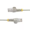 StarTech.com 5 m hall õhuke CAT6 Etherneti kaabel, tõmbluskaitsmega, 100W PoE, UTP, LSZH, 28AWG puhas vaskjuhe, õhuke RJ45 võrgupaigakaabel tõmbetõkistega, individuaalselt testitud