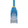StarTech.com 5 m sinine õhuke CAT6 Etherneti kaabel, takerdumisvastane, 100 W PoE, UTP, LSZH, 28AWG puhtast vasest juhtmed, õhuke RJ45 võrguparandusjuhe tõmbetugevdustega, eraldi testitud