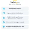 StarTech.com 5 m oranž õhuke CAT6 Etherneti kaabel, tõmbetakistuseta, 100W PoE, UTP, LSZH, 28AWG puhas vasktraat, õhuke RJ45 võrgukaabel tõmbetõkistega, individuaalselt testitud