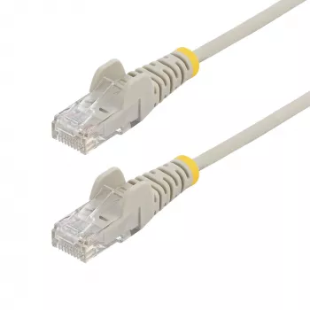 StarTech.com 7m hall õhuke CAT6 Etherneti kaabel, tõmbluskindel, 100W PoE, UTP, LSZH, 28AWG puhas vaskjuhe, õhuke RJ45 võrgukaabel koos tõmbetugevdustega, individuaalselt testitud