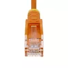 StarTech.com 7 m oranž õhuke CAT6 Etherneti kaabel, haakumisvaba, 100W PoE, UTP, LSZH, 28AWG puhas vasktraat, õhuke RJ45 võrgu ühendusjuhe tõmbetugevdustega, individuaalselt testitud