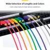StarTech.com 10m sinine õhuke CAT6 Etherneti kaabel, tõmblukuta, 100W PoE, UTP, LSZH, 28AWG puhtast vasest traat, õhuke RJ45 võrgukaabel pingeleevendusega, eraldi testitud