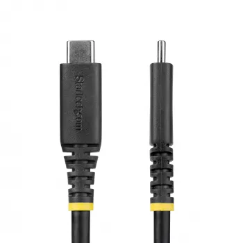 StarTech.com 2m (6ft) USB4 kaabel, 20Gbps, USB-IF sertifitseeritud USB-C kaabel, 240W PD EPR, 4K 120Hz DP 1.4, TPE kest, must USB-C juhe