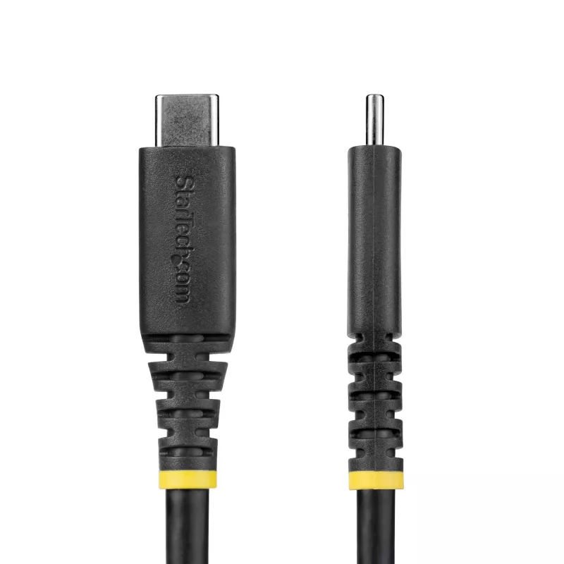 StarTech.com 2m (6ft) USB4 kaabel, 20Gbps, USB-IF sertifitseeritud USB-C kaabel, 240W PD EPR, 4K 120Hz DP 1.4, TPE kest, must USB-C juhe