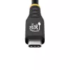 StarTech.com 2m (6ft) USB4 kaabel, 20Gbps, USB-IF sertifitseeritud USB-C kaabel, 240W PD EPR, 4K 120Hz DP 1.4, TPE kest, must USB-C juhe