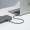 StarTech.com 1 m USB4-kaabel, 80 Gbps, USB-IF sertifitseeritud USB-C-kaabel, 240 W PD, 8K 120 Hz/4K 240 Hz DP2.1 DP80, TPE-mantel, Thunderbolt 4-ga ühilduv – must USB-C-juhe