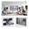 StarTech.com Heavy-Duty Articulating TV Wall Mount for up to 100-inch and 187.4lb/85kg lame Screens, VESA 800x500, Low-Profile Bracket, TAA-Compliant
