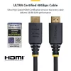 StarTech.com HDMI21-CBL-8K60-4M HDMI-kaabel HDMI tüüp A (standardne) Must