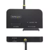 StarTech.com USB-C/USB-A - M.2 NVMe ja 2,5 inch/3,5 inch SATA adapter, 10 Gbit/s, tööriistavaba väline SSD-kõvakettaluger, B+M/M-Key