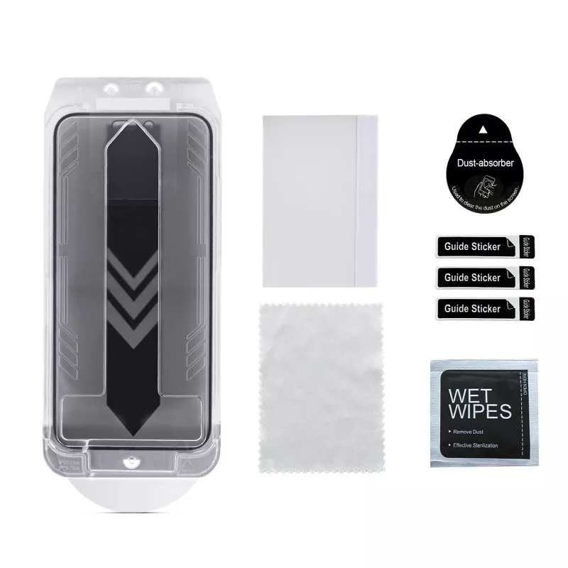 StarTech.com 4-suunaline 360 privaatsuskile iPhone 16 Plus'ile, toetab portree-/maastikuorienteeringut, puutetundlik, karastatud klaasist kaitse, 4-suunaline filter, TAA