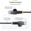 StarTech.com 25 cm lilla õhuke CAT6 Etherneti kaabel, tõmblukuta, 100 W PoE, UTP, LSZH, 28 AWG puhtast vasest juhe, õhuke RJ45 võrgukaabel tõmbetõkestitega, individuaalselt testitud