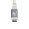 StarTech.com 3 m (10 jalga) USB4 kaabel, 20 Gbit/s, USB-IF sertifitseeritud USB-C kaabel, 60 W PD, 4K 120 Hz DP 1.4, TPE kate, valge USB-C juhe