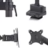 StarTech.com lauale kinnitatav monitorihoidik, kuni 40-tollisele ekraanile/8 kg, mehaaniline vedruabiga hoob, C-klamber/rõngaskinnitus, pealt paigaldamine, tööriistavaba reguleerimine