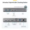 StarTech.com 199UE-USBC-DOCK sülearvuti dokk/pordireplikaator Juhtmega USB 3.2 Gen 2 (3.1 Gen 2) USB-C Hall