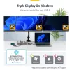 StarTech.com 199UE-USBC-DOCK sülearvuti dokk/pordireplikaator Juhtmega USB 3.2 Gen 2 (3.1 Gen 2) USB-C Hall