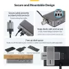 StarTech.com 199UE-USBC-DOCK sülearvuti dokk/pordireplikaator Juhtmega USB 3.2 Gen 2 (3.1 Gen 2) USB-C Hall