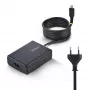 StarTech.com 100W USB-C sülearvuti laadija 1,5 m püsikaabliga USB-C kaabliga, toiteadapteri plokk Dellile, XPS-ile, HP ProBookile, MacBook Prole, Microsoft Surface Prole