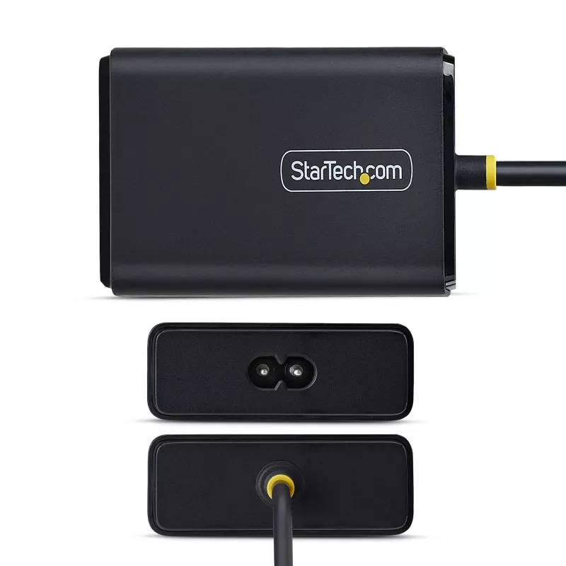 StarTech.com 100W USB-C sülearvuti laadija 1,5 m püsikaabliga USB-C kaabliga, toiteadapteri plokk Dellile, XPS-ile, HP ProBookile, MacBook Prole, Microsoft Surface Prole