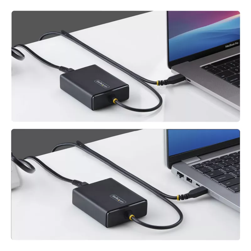 StarTech.com 100W USB-C sülearvuti laadija 1,5 m püsikaabliga USB-C kaabliga, toiteadapteri plokk Dellile, XPS-ile, HP ProBookile, MacBook Prole, Microsoft Surface Prole