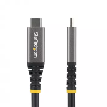 StarTech.com 3m (10ft) USB4 kaabel, 20Gbps, USB-IF sertifitseeritud USB-C kaabel, 60W PD, 4K 120Hz DP 2.1, TPE mantel, must USB-C juhe