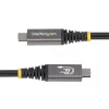 StarTech.com 3m (10ft) USB4 kaabel, 20Gbps, USB-IF sertifitseeritud USB-C kaabel, 60W PD, 4K 120Hz DP 2.1, TPE mantel, must USB-C juhe