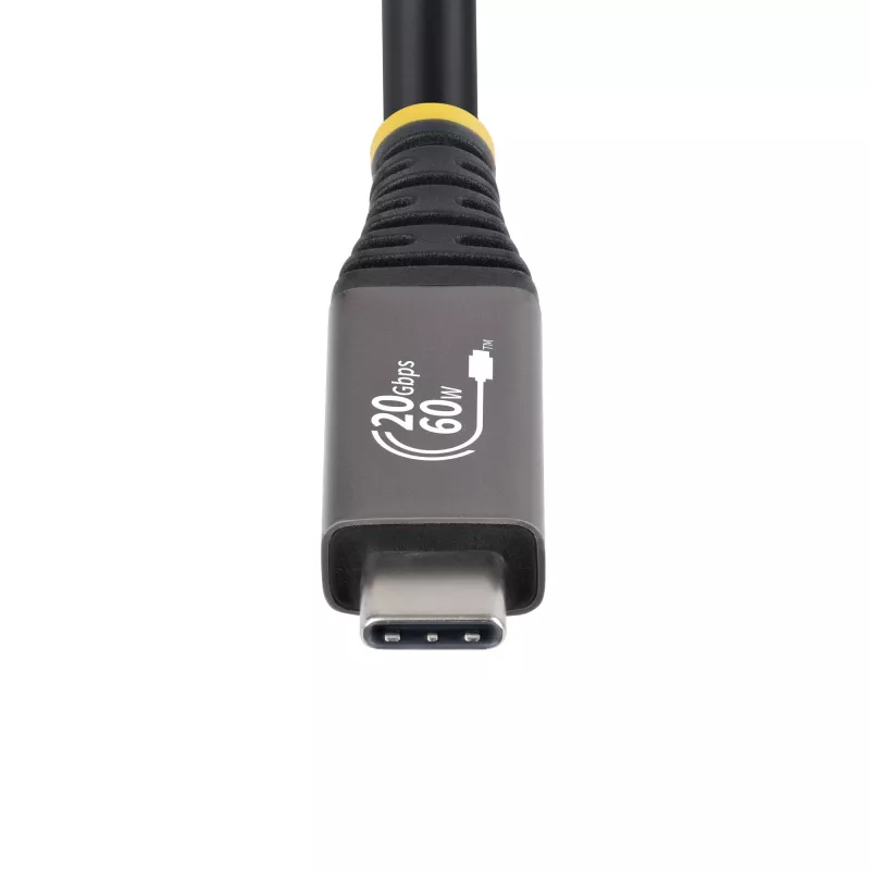 StarTech.com 3m (10ft) USB4 kaabel, 20Gbps, USB-IF sertifitseeritud USB-C kaabel, 60W PD, 4K 120Hz DP 2.1, TPE mantel, must USB-C juhe