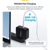 StarTech.com 2 m valge USB-C laadimiskaabel, 60 W (3 A) PD, kahekihiline punutud nailon/TPE kate, vastupidav USB-C laadimisjuhe, USB 2.0 sülearvuti laadijakaabel