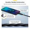 StarTech.com 3m (10ft) USB-C laadimiskaabel, 60W (3A) PD, kahekihiline punutud nailon/TPE ümbris, vastupidav USB C laadimisjuhe, USB 2.0 sülearvuti laadimiskaabel