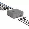 StarTech.com Thunderbolt 5 dokkimisjaam, DP / HDMI, kolm monitori, kuni 4K 144 Hz või kaks 8K 60 Hz, 5x USB porti, 140 W sülearvuti laadimine