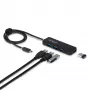 StarTech.com 4-pordiline USB-C jaotur, 5 Gbit/s, siinivõimsusel, USB-C kuni 4x USB-A minijaotur, eriti pikk 2 jalga/61 cm hostikaabel, PCR-plast, kaasaskantav laua-/sülearvuti USB-jaotur
