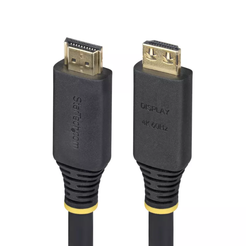 StarTech.com HDMI2-CABLE-GRIP-15M HDMI-kaabel HDMI tüüp A (standardne) Must