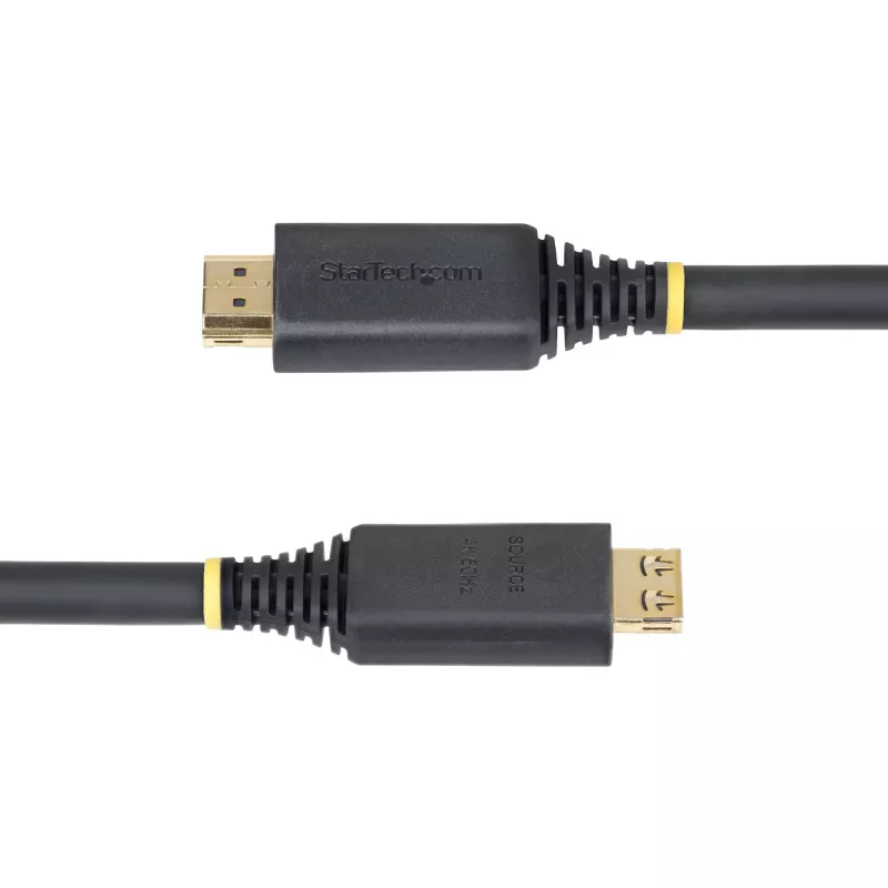 StarTech.com HDMI2-CABLE-GRIP-15M HDMI-kaabel HDMI tüüp A (standardne) Must