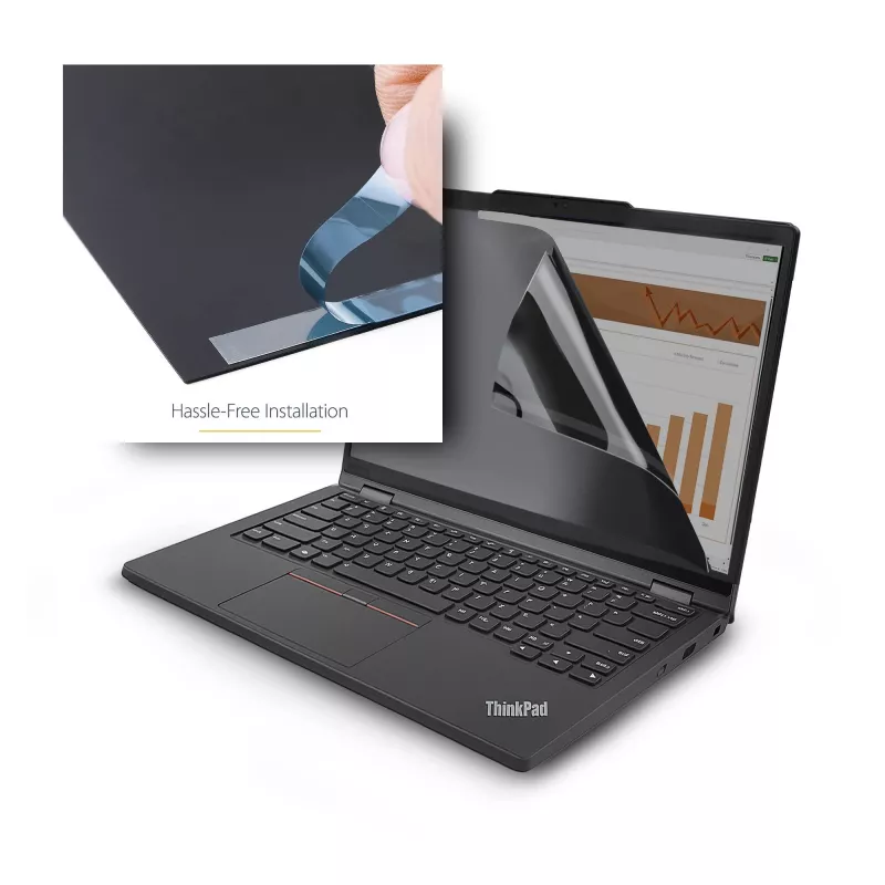 StarTech.com Lenovo X13 Yoga Gen 4 Bright privaatsusekraani filter puutetundlikkusega, ümberpööratav, 75% valgusläbivus, peegeldusvastane privaatsusfilter, +/- 30° vaatenurk