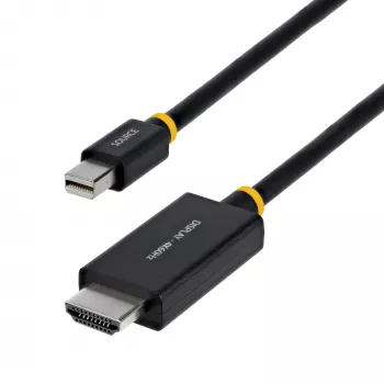 StarTech.com 1m (3ft) Mini DisplayPort–HDMI-adapterkaabel, 4K 60Hz, HBR3/HDCP 2.3/DPCP, MDP–HDMI 2.0, aktiivne videomuundur, Mini DisplayPort lauaarvutist HDMI-kuvarini